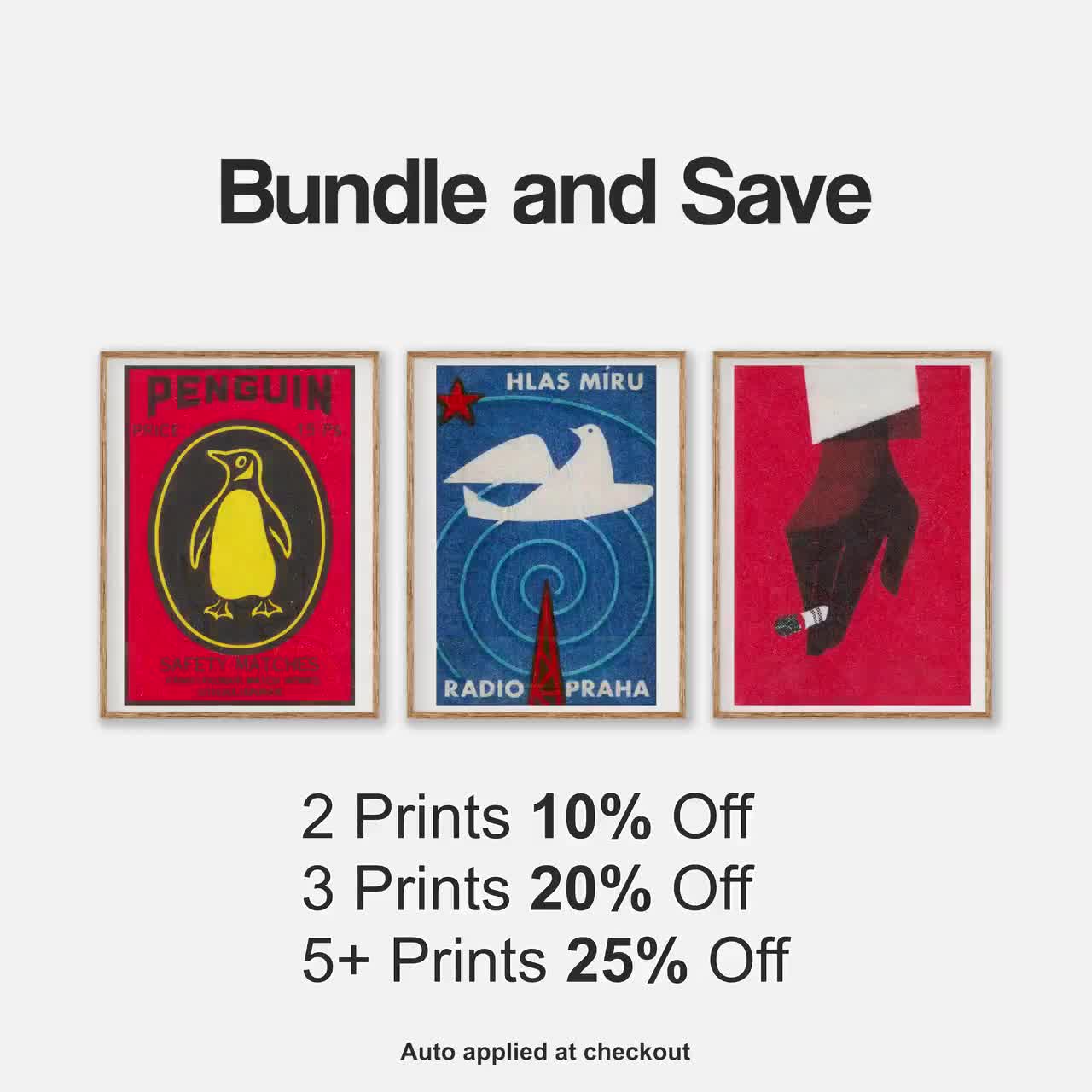 Vintage Camera - Matchbox Print - Czech Wall Art - Vintage Czech